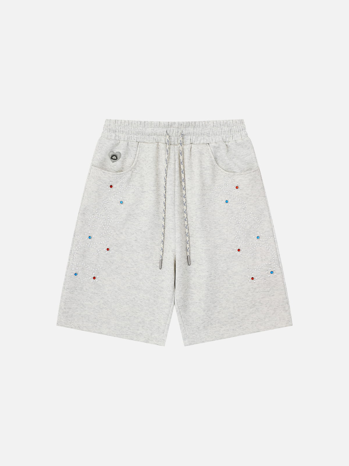 Aelfric Eden Rhinestone Floral Shorts