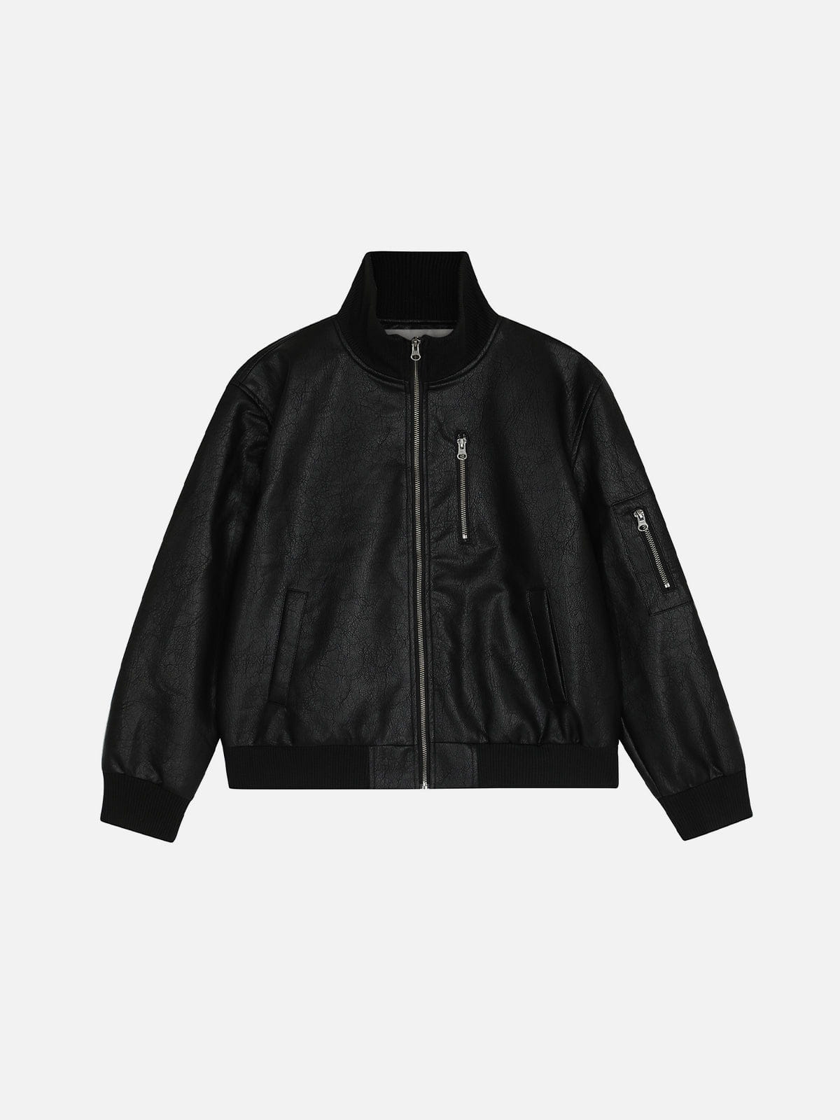 Alternative view of Aelfric Eden Faux Leather Bomber Jacket