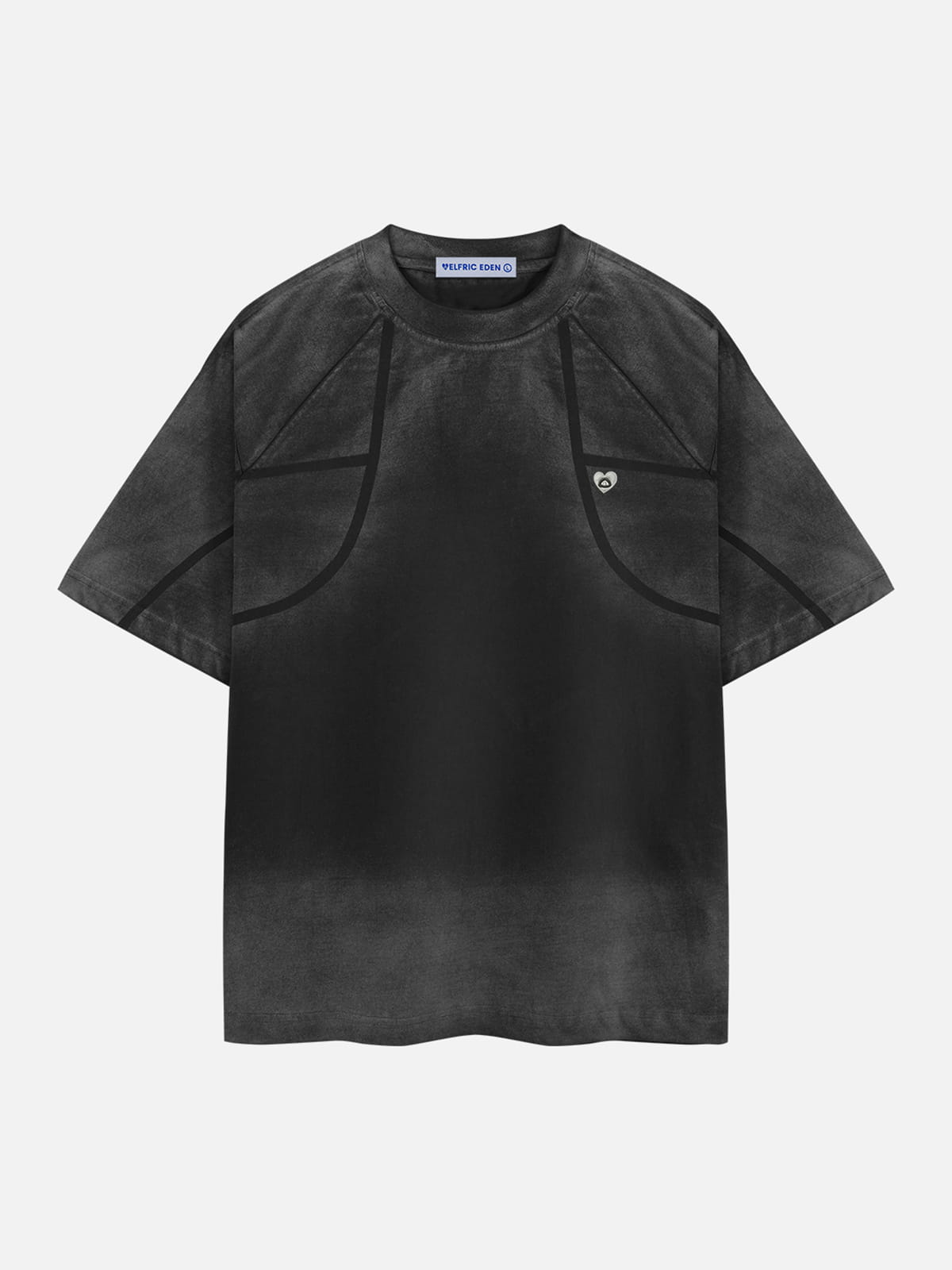 Alternative view of Aelfric Eden Washed Panel Seam Tee