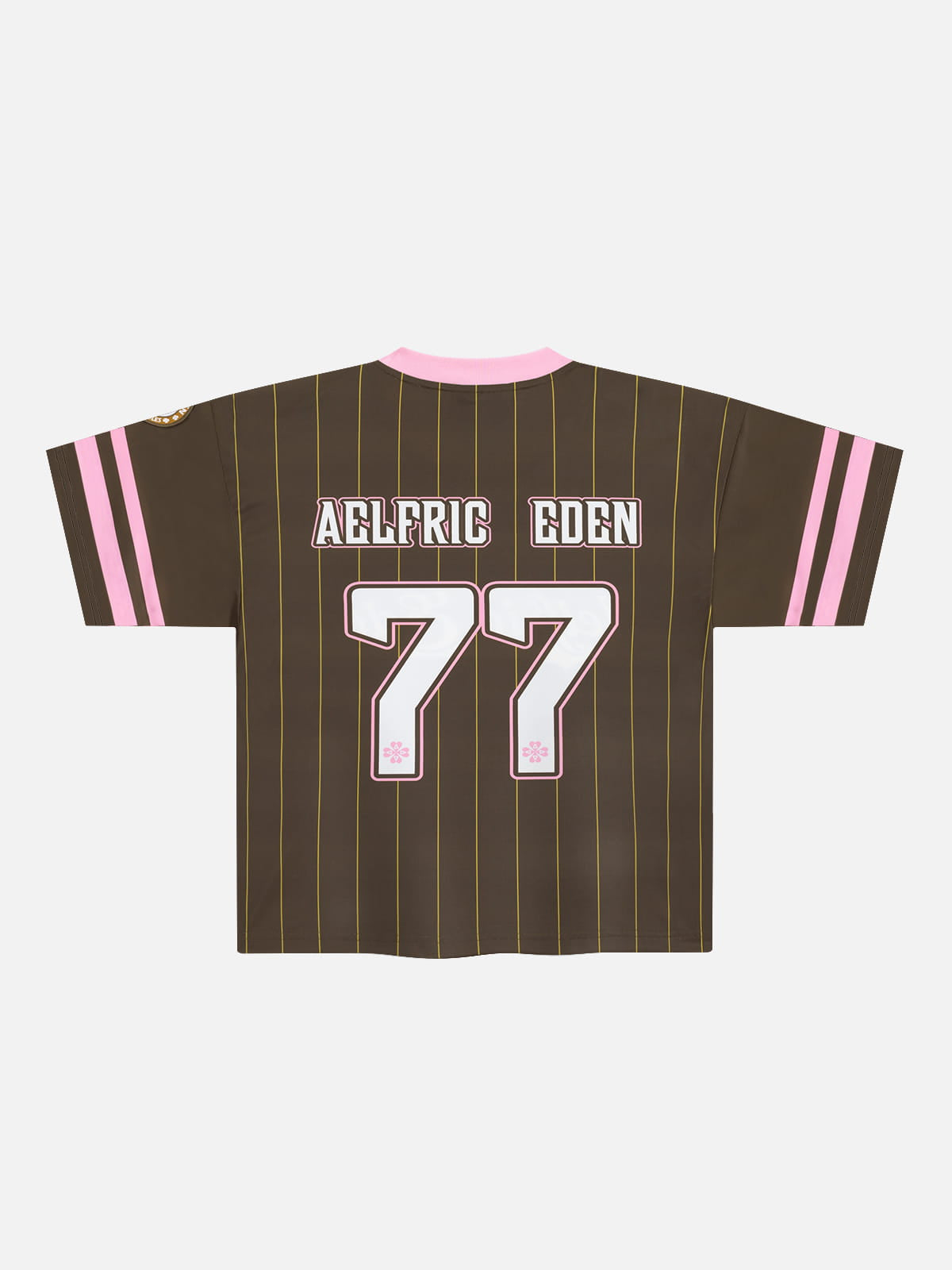 Alternative view of Aelfric Eden Boxy Pinstripe Jersey Tee