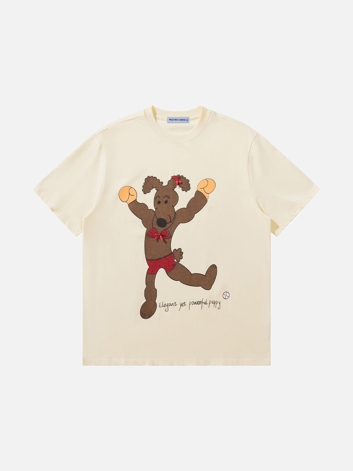 Alternative view of Aelfric Eden Boxing Puppy Graphic Tee