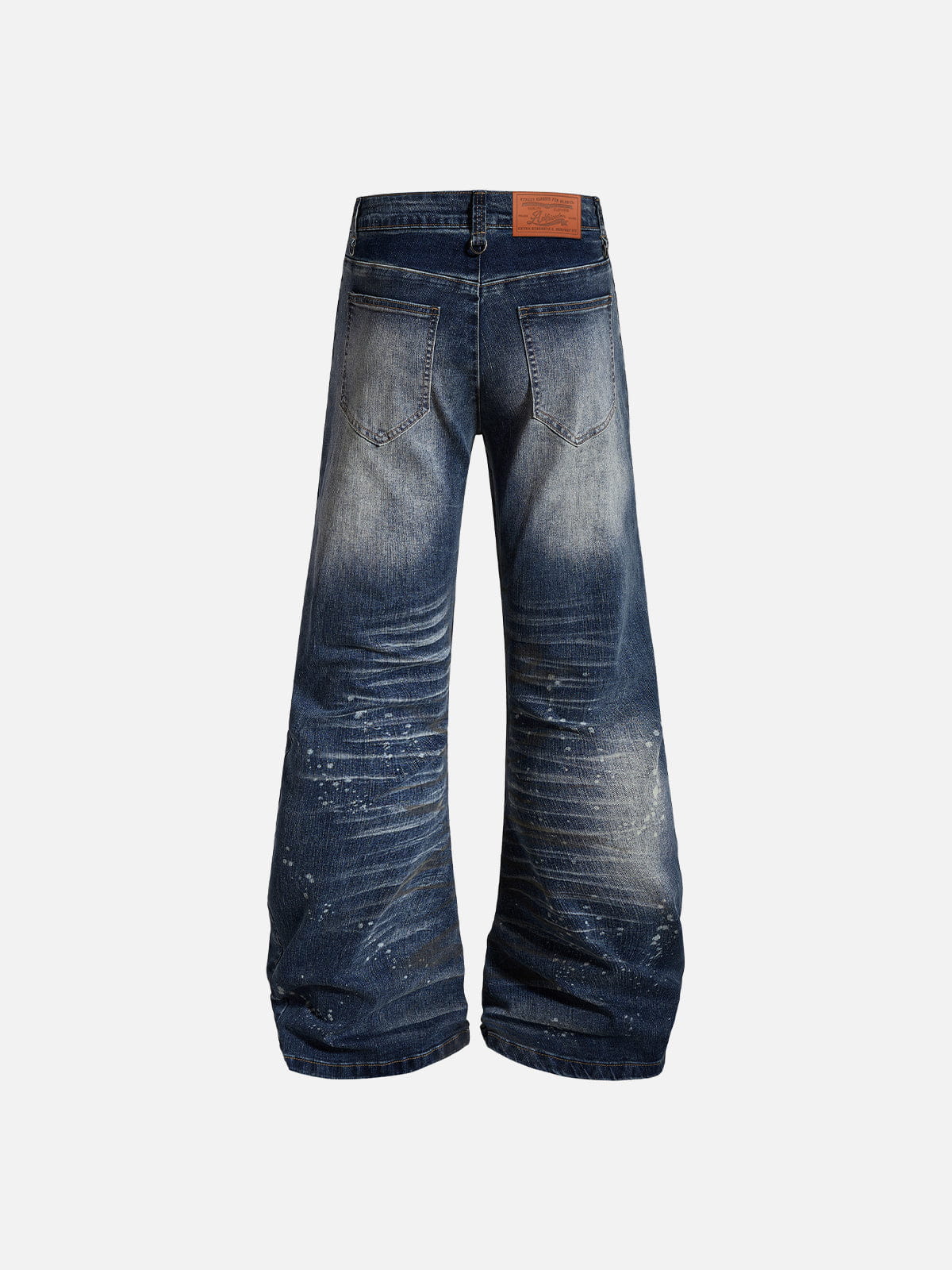 Alternative view of Aelfric Eden Washed Distressed Bootcut Jeans