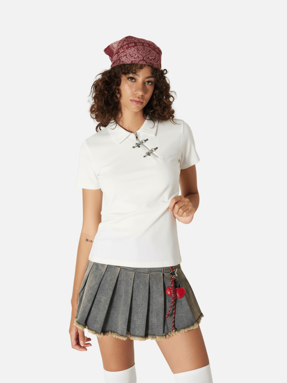 Aelfric Eden Fireman Clasp Polo Tee