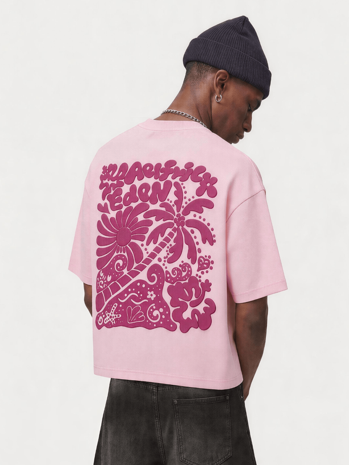 [Pre-Order] Aelfric Eden Boxy Foam Printing Tee