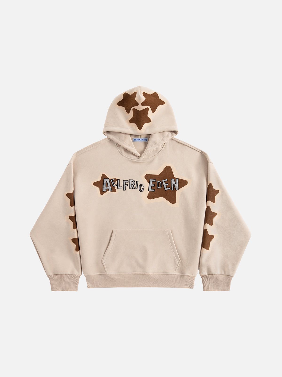 Alternative view of Aelfric Eden Oversized Applique Embroidery Eden Star Pullover Hoodie