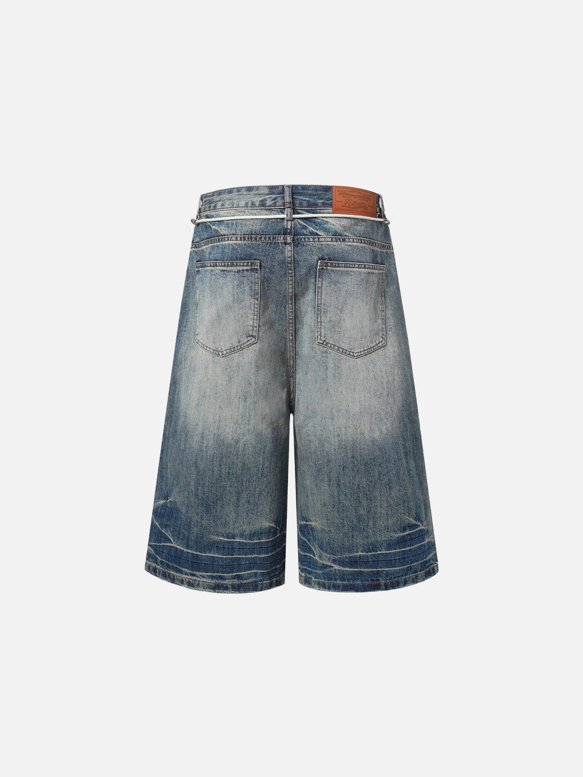 Alternative view of Aelfric Eden Textured Washed Longline Jorts