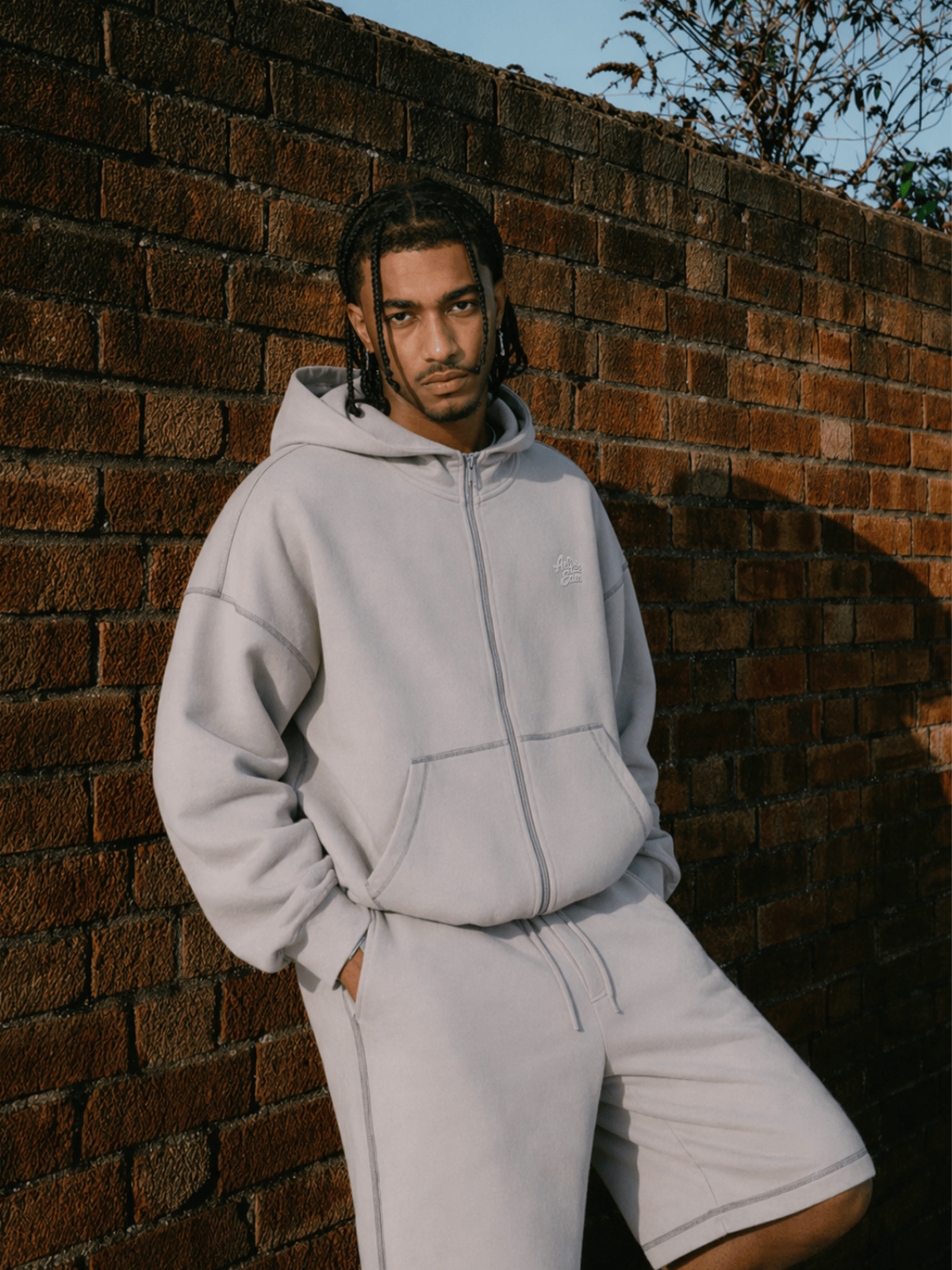 Cloud Boxy Sweat Set