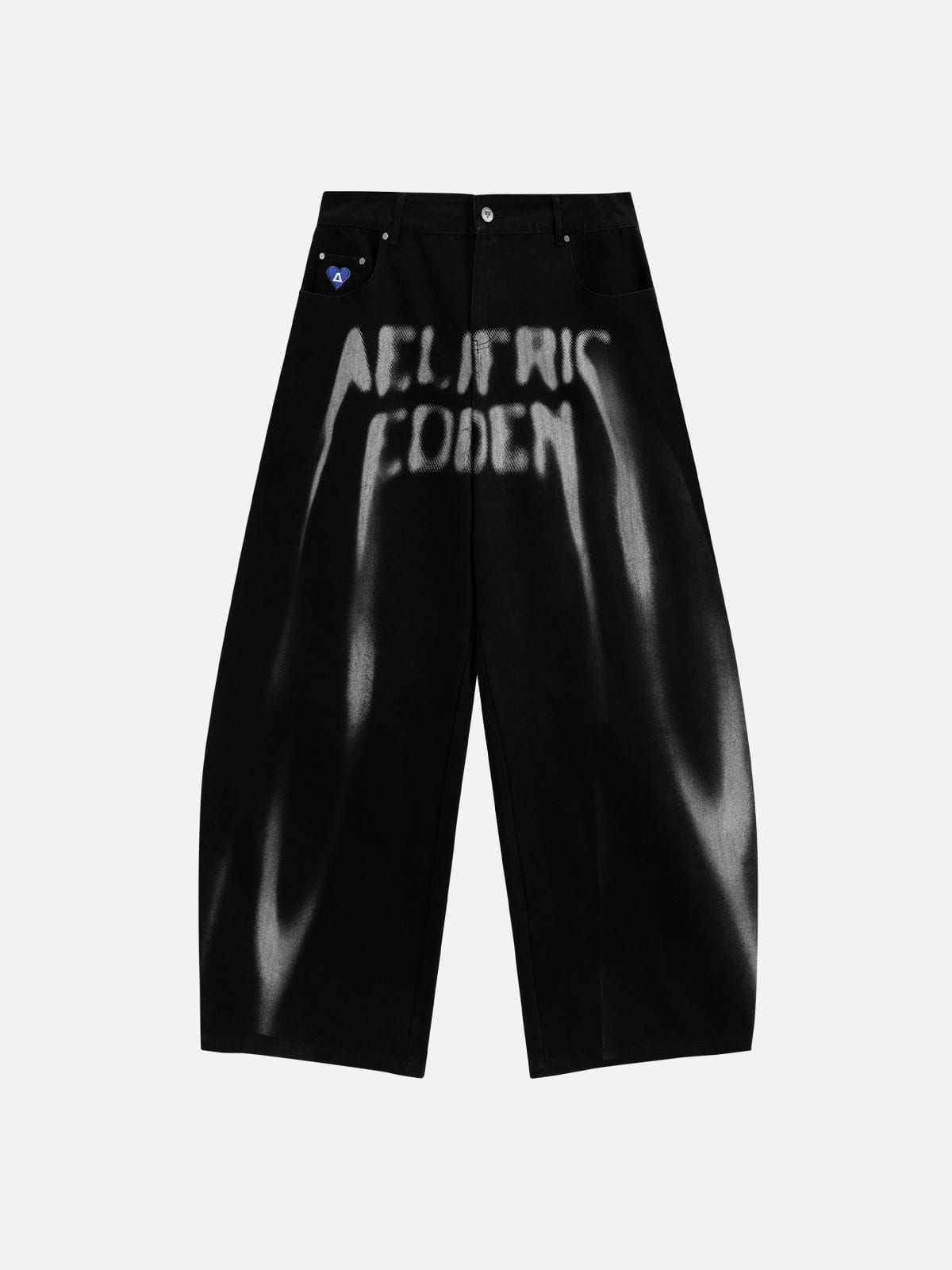 Alternative view of Aelfric Eden Thermal Imaging Super Baggy Barrel Jeans