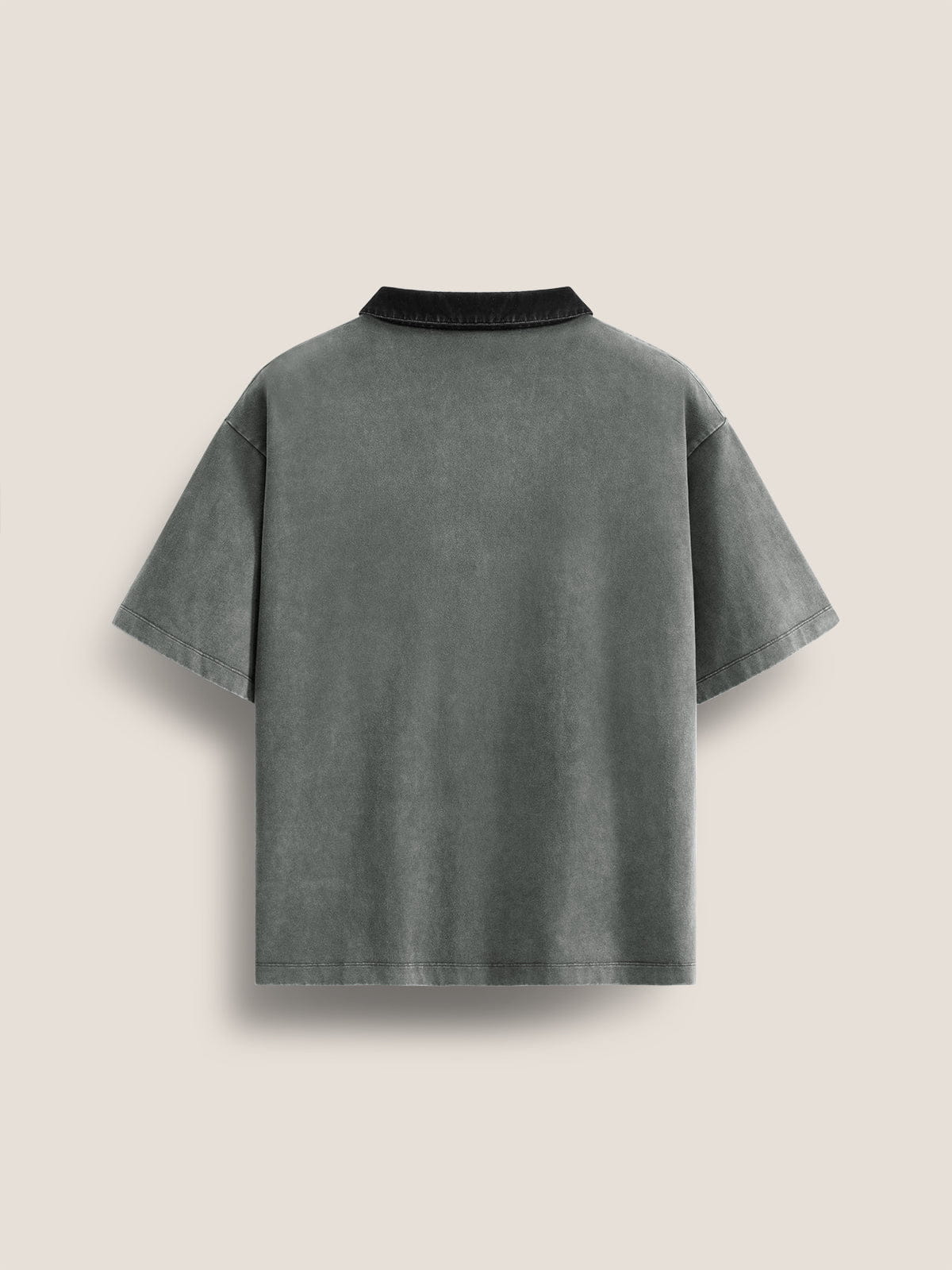 Alternative view of Aelfric Eden Aé Washed Polo Tee