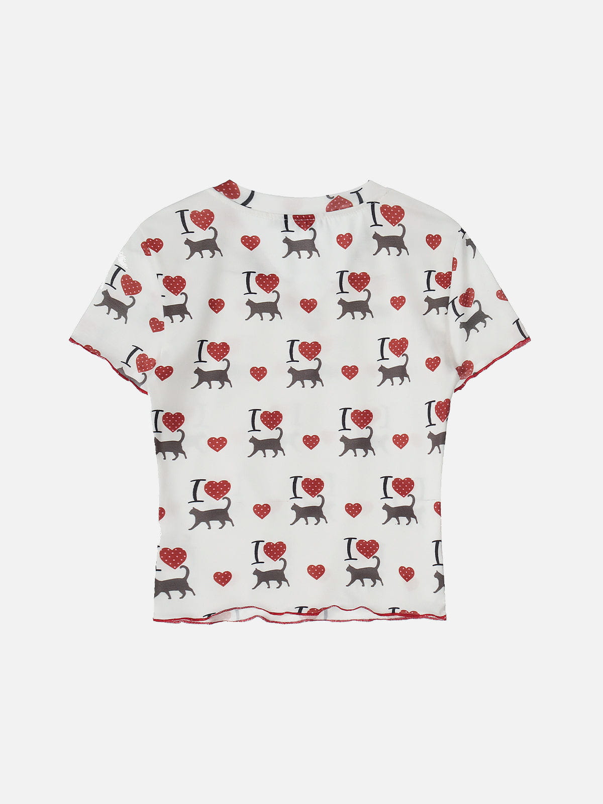 Alternative view of Aelfric Eden Cat Heart Baby Tee