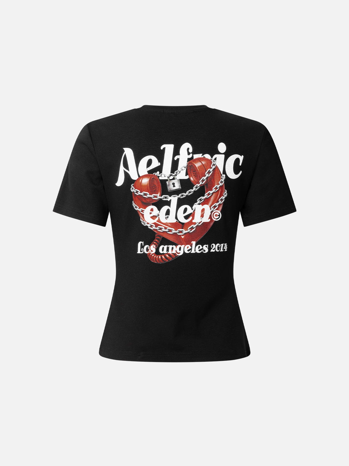 Aelfric Eden Chain Heart Graphic Baby Tee