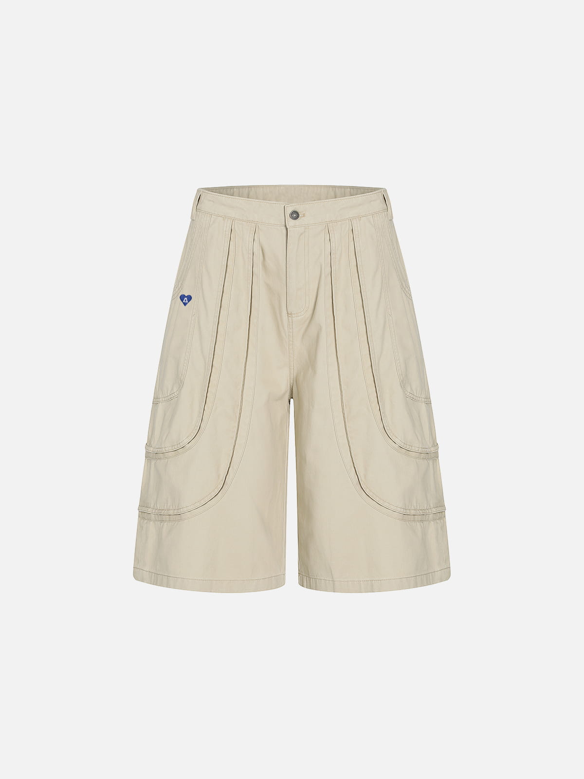 Aelfric Eden Curved Panel Longline Shorts