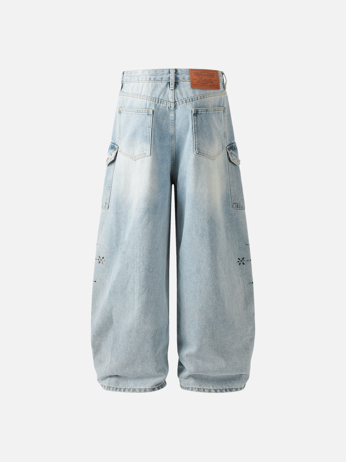 Alternative view of Aelfric Eden Studded Baggy Jeans