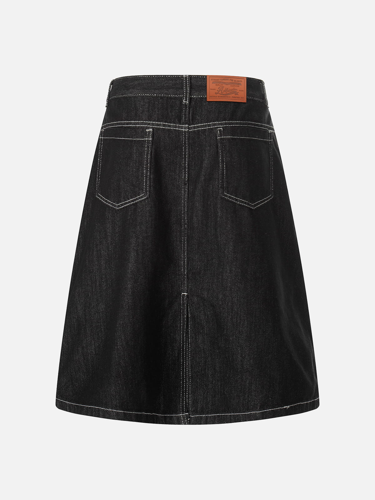 Alternative view of Aelfric Eden Asymmetric Button Fly Skirt